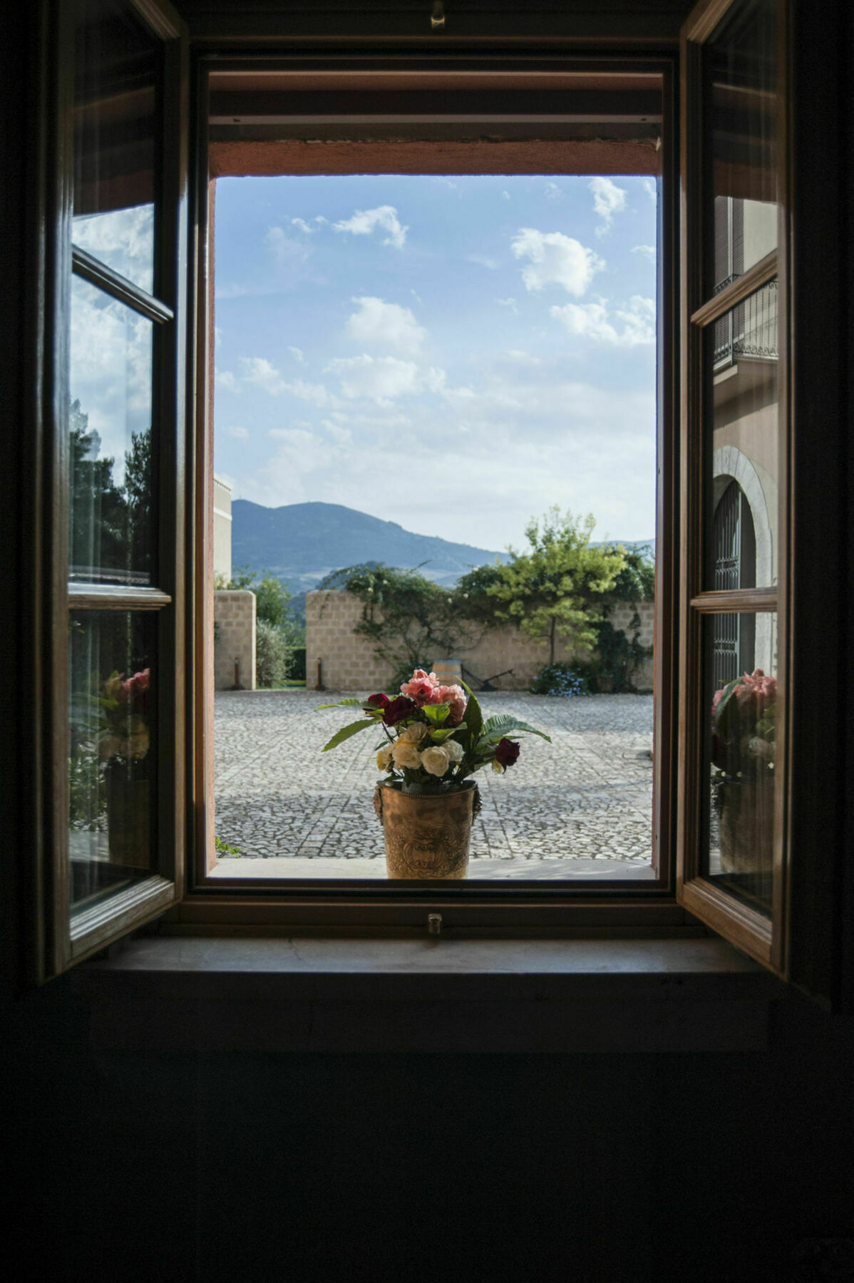 Agrirelais Baglio Di Pianetto Pensionat Santa Cristina Gela  Exteriör bild